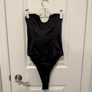 Black Corset Bodysuit